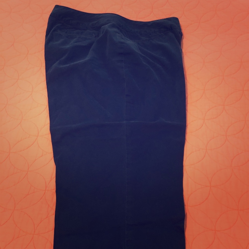 3/$23 Used, navy crop pants